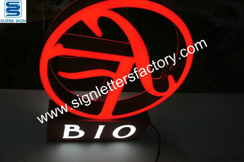 led letter lights | custom double-sided LED sign